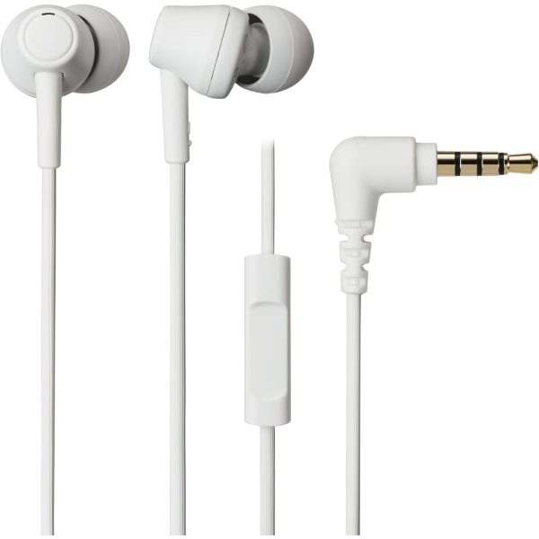 audio-technica ATH-CK350XiS WH white Earphone Headphone