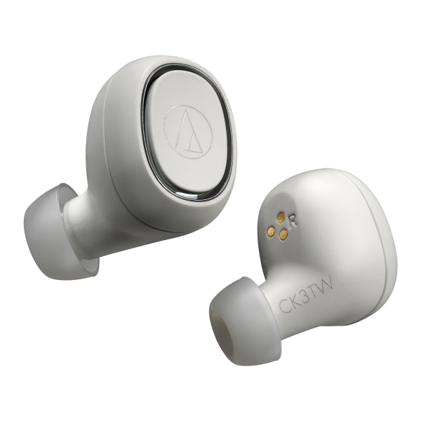 audio-technica ATH-CK3TW WH white Earphone Headphone