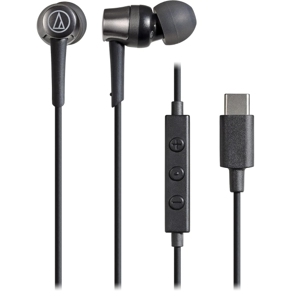 audio-technica ATH-CKD3C BK black Earphone Headphone