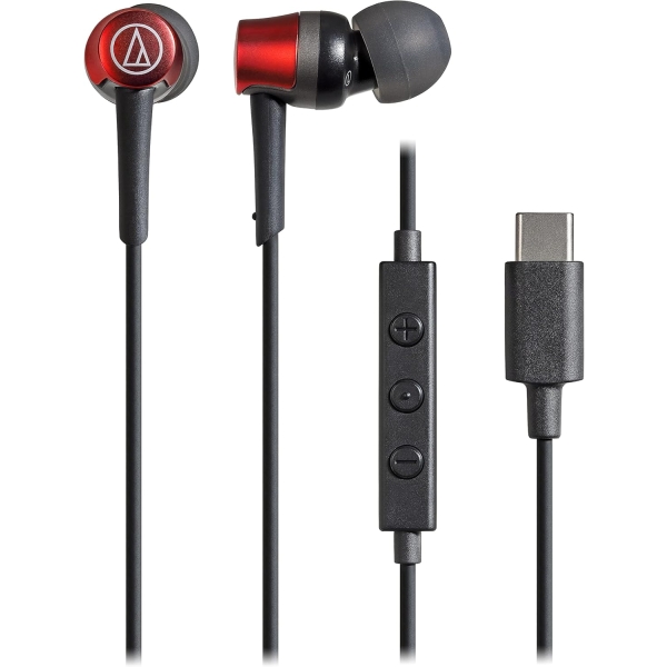 audio-technica ATH-CKD3C RD red Earphone Headphone