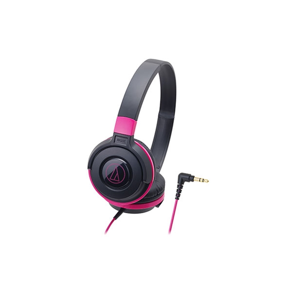 audio-technica ATH-S100 BPK black pink Earphone Headphone