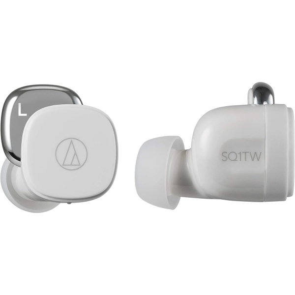 audio-technica ATH-SQ1TW WH white Earphone Headphone