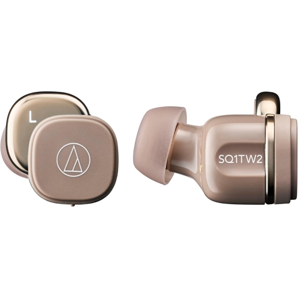 audio-technica ATH-SQ1TW2 CA caffe latte Earphone Headphone