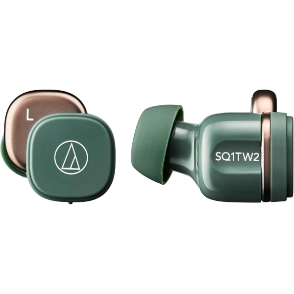 audio-technica ATH-SQ1TW2 GR Forest green Earphone Headphone