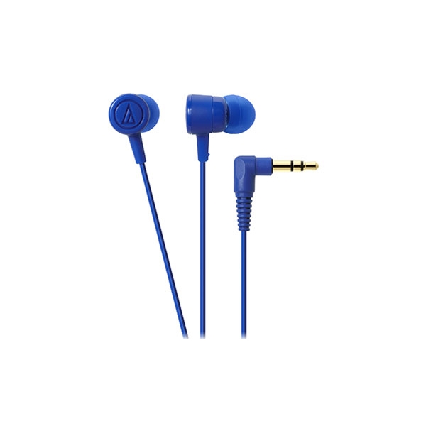 audio-technica dip ATH-CKL220 BL blue Earphone Headphone