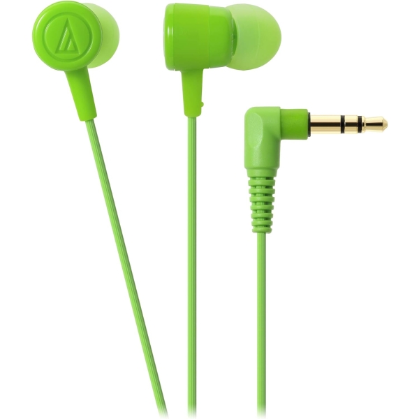 audio-technica dip ATH-CKL220 GR green Earphone Headphone