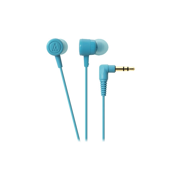 audio-technica dip ATH-CKL220 LBL light blue Earphone Headphone