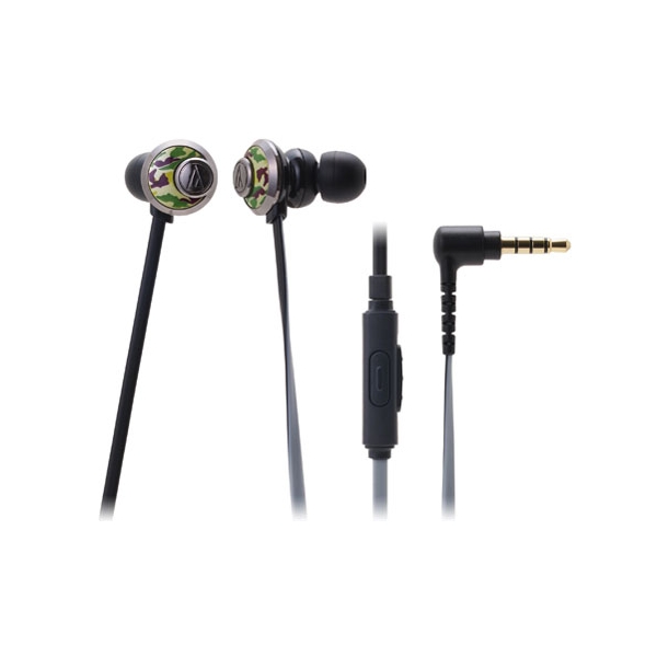 audio-technica GLAMORCY ATH-CKF77iS CM camouflage Earphone Headphone