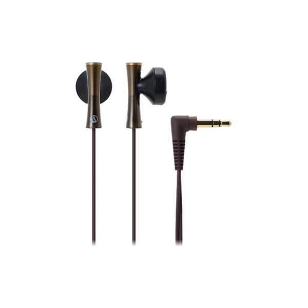 audio-technica JUICY ATH-J100 BW brown Earphone Headphone