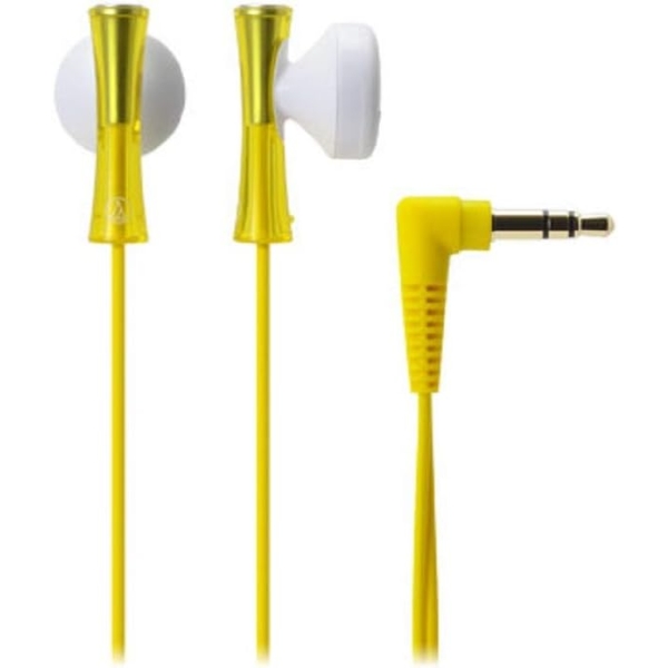 audio-technica JUICY ATH-J100 YL yellow Earphone Headphone