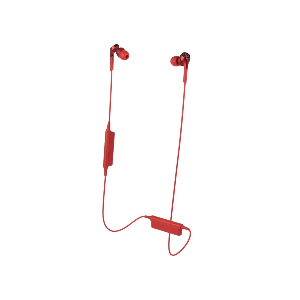 audio-technica SOLID BASS ATH-CKS550XBT RD red Earphone Headphone