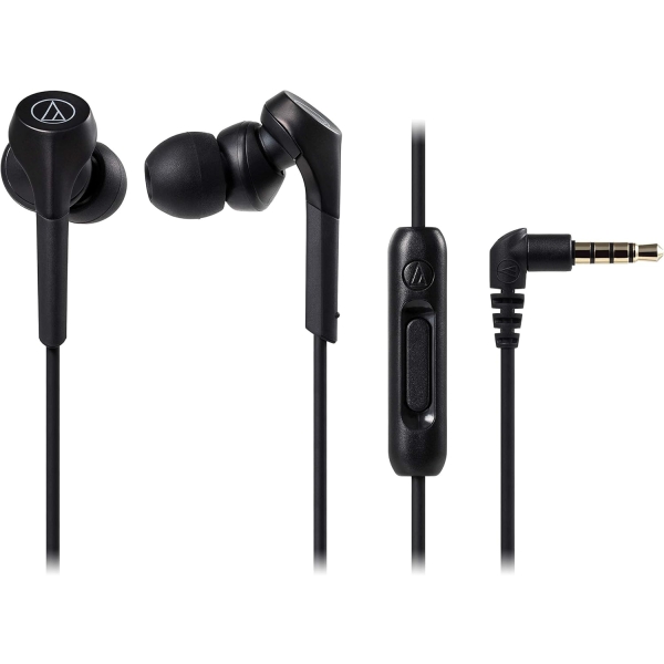 audio-technica SOLID BASS ATH-CKS550XiS BK black Earphone Headphone