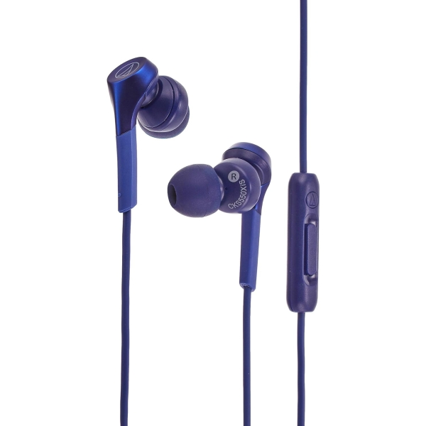 audio-technica SOLID BASS ATH-CKS550XiS BL blue Earphone Headphone