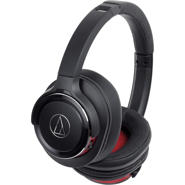 audio-technica SOLID BASS ATH-WS660BT BRD black red Earphone Headphone