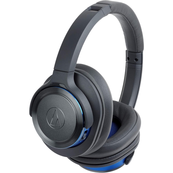 audio-technica SOLID BASS ATH-WS660BT GBL cancer metallic blue Earphone Headphone