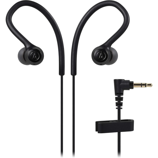 audio-technica SONICSPORT ATH-SPORT10 BK black Earphone Headphone