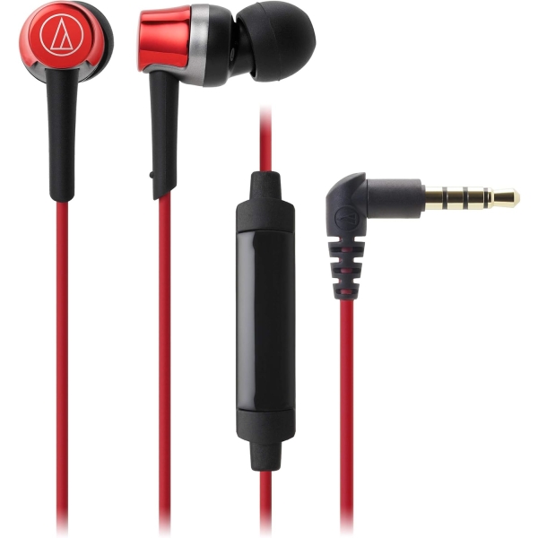 audio-technica Sound Reality ATH-CKR30iS RD red Earphone Headphone