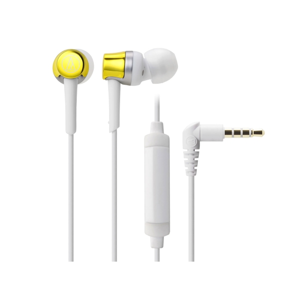 audio-technica Sound Reality ATH-CKR30iS YL yellow Earphone Headphone