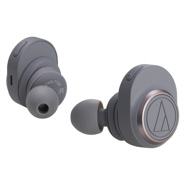 audio-technica Sound Reality ATH-CKR7TW GY gray Earphone Headphone