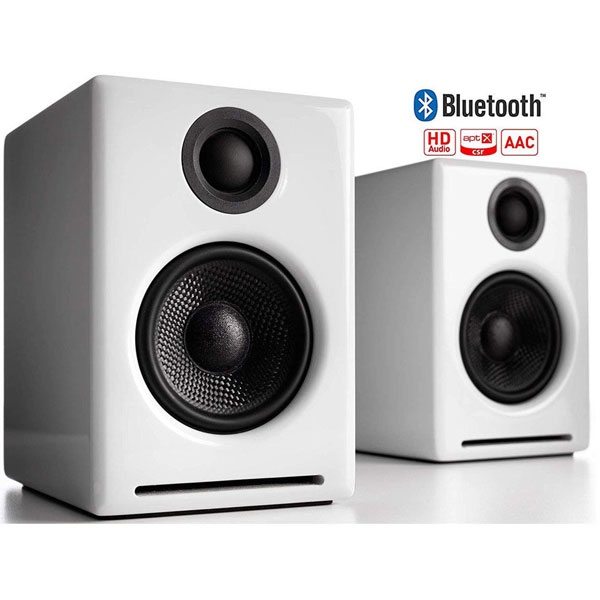 Bluetooth Speaker Audioengine A2+ WIRELESS SPEAKER SYSTEM High Glossy White Paint