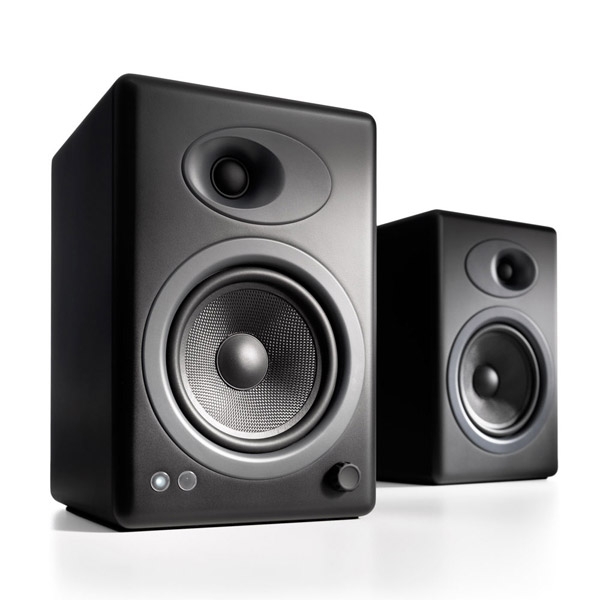 PC Speaker Audioengine Audioengine A5+ POWERED SPEAKERS Black PC Speaker