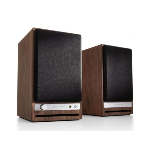 Bluetooth Speaker Audioengine HD4 HOME MUSIC SYSTEM walnut