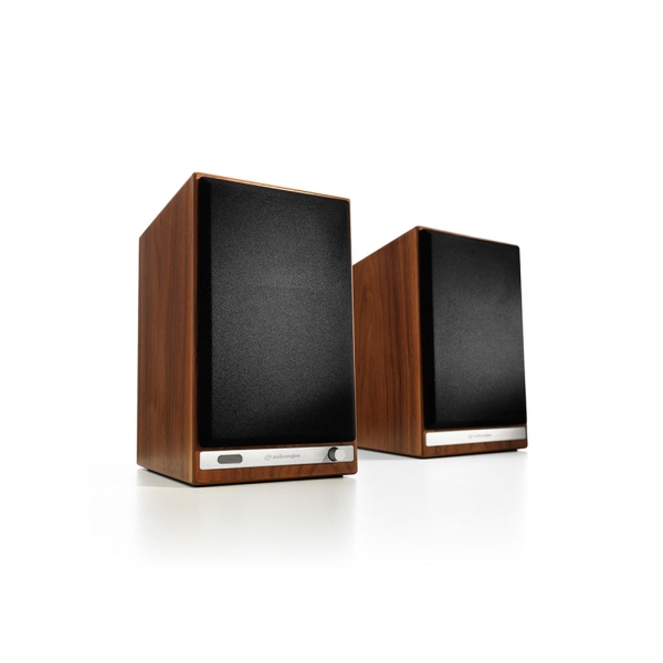 Audioengine HD6 HOME MUSIC SYSTEM walnut Bluetooth Speaker