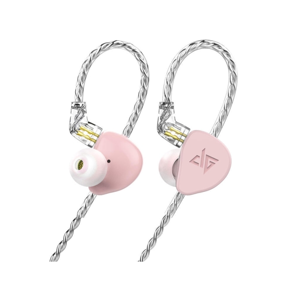 AUGLAMOUR F300 PI pink Earphone Headphone