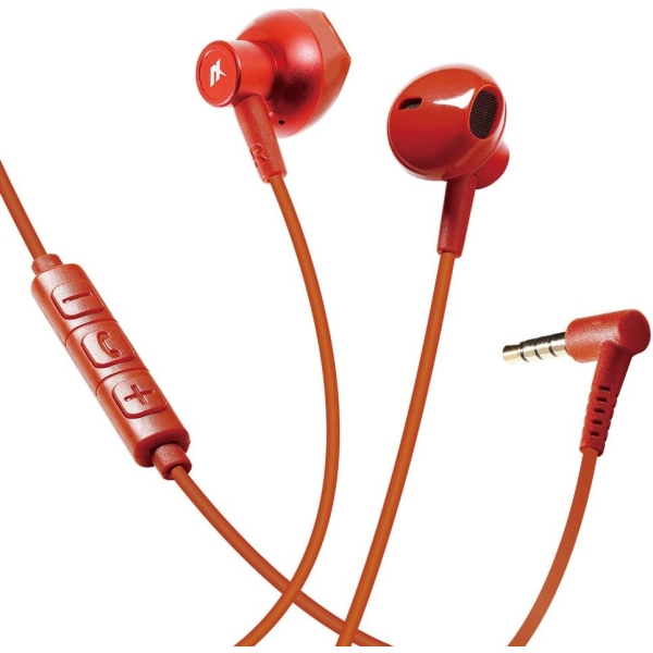 Axes Reiz AH-s78(RD) Red Earphone Headphone