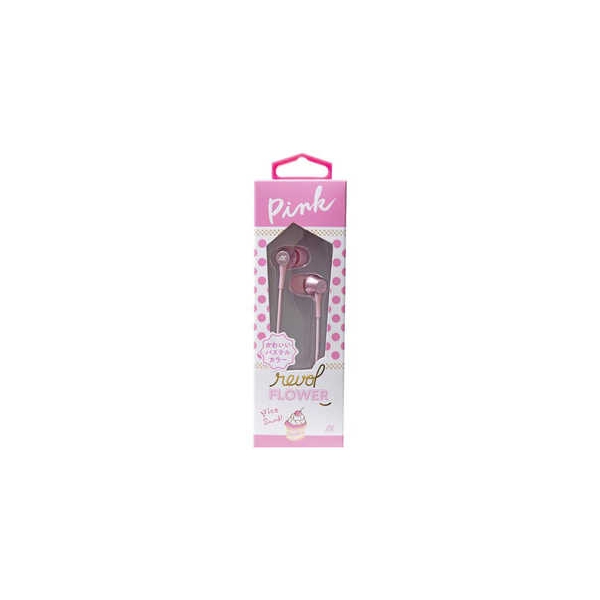 Axes revolFLOWER AH-30A(PK) pink Earphone Headphone