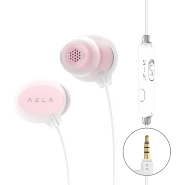 AZLA ASE-500 AZL-ASE500-PK Pink Earphone Headphone