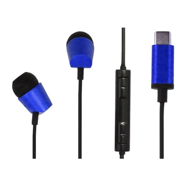 BAUT BCSE02DBL blue Earphone Headphone