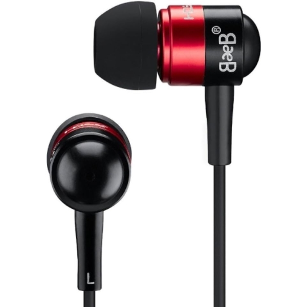 BLUE EVER BLUE model 868RB Red/Black Earphone Headphone