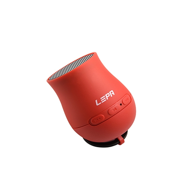 Bluetooth Speaker LEPA Q-BOOM BTS03-R Disco red