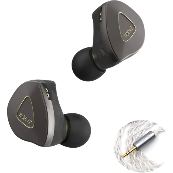 BQEYZ Topaz 3.5mm plug BQ510015 gray Earphone Headphone