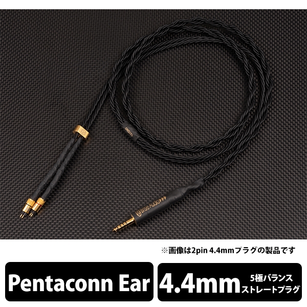 Earphone Cables Brise Audio Dedicated Terminal 1.2m YATONO 8wire-Ultimate YTN8U-S544-PE 4.4mm balance (5 poles) ⇔ Earphone Cable