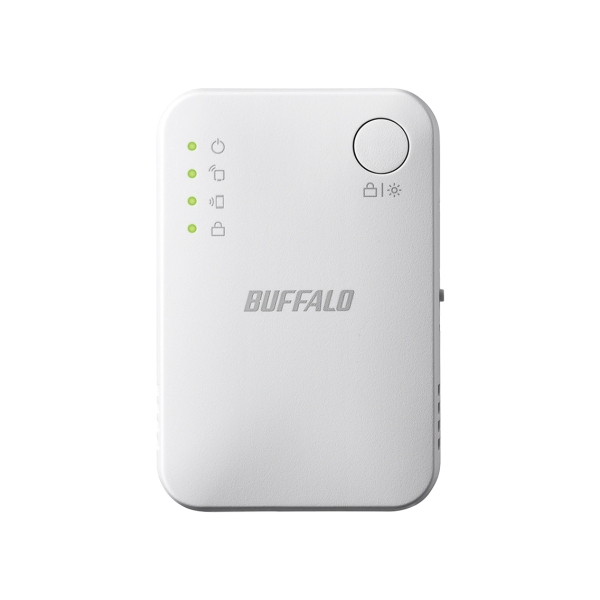 Wireless LAN Repeater Access Point Buffalo Buffalo AirStation HighPower WEX-733DHP2/D white Wireless LAN Repeaters Access Poin