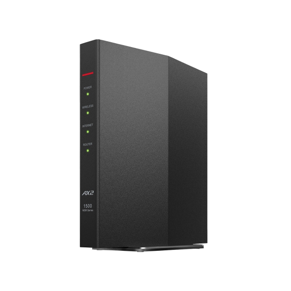 Buffalo AirStation WSR-1500AX2B/DBK black Wi-Fi Router