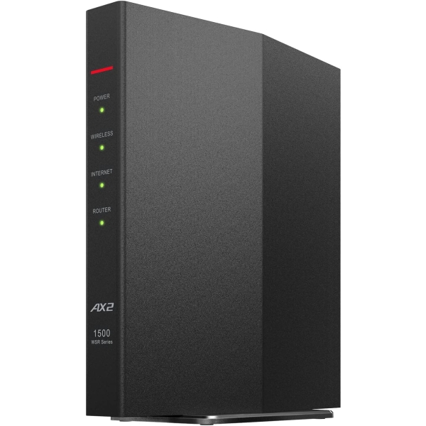 Buffalo AirStation WSR-1500AX2B/NBK black Wi-Fi Router