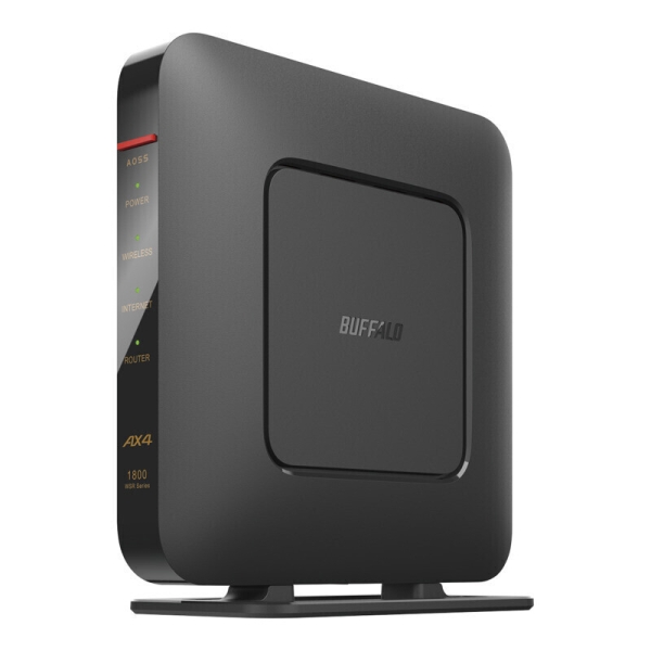 Wi-Fi Router Buffalo AirStation WSR-1800AX4B-BK Black