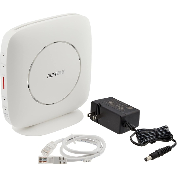 Buffalo AirStation WSR-3200AX4B/NWH white Wi-Fi Router