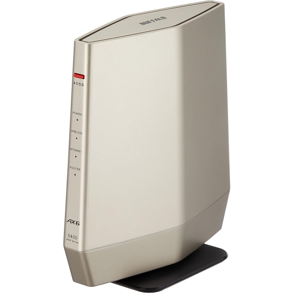 Buffalo AirStation WSR-5400AX6B/NCG champagne gold Wi-Fi Router