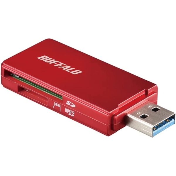 Card Reader Buffalo BSCR27U3RD USB Red