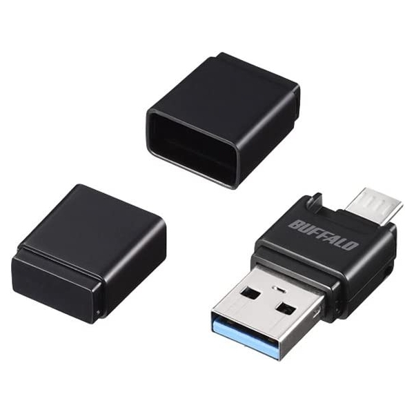 Card Reader Buffalo BSCRM110U3BK USB/microUSB microSD black