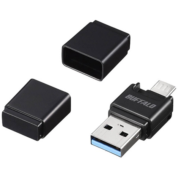 Card Reader Buffalo BSCRM118U3BK USB/microUSB microSD black