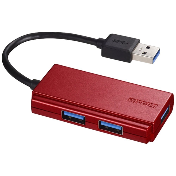 USB Hub Buffalo BSH3U108U3RD Red USB Hub