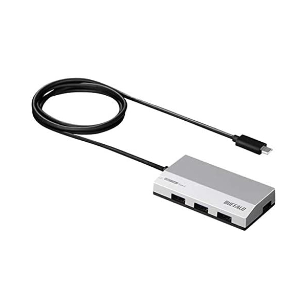 USB Hub Buffalo BSH4A128C1SV silver USB Hub