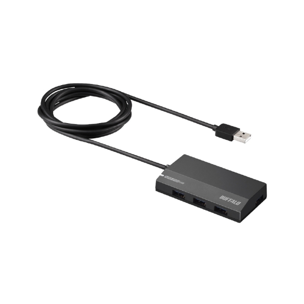 USB Hub Buffalo BSH4A128U3BK Black USB Hub