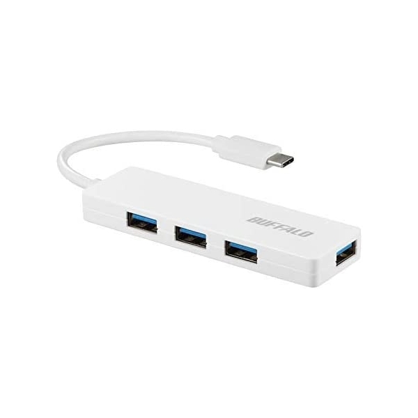 USB Hub Buffalo BSH4U120C1WH White USB Hub