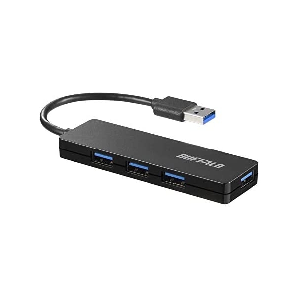 USB Hub Buffalo BSH4U120U3BK Black USB Hub